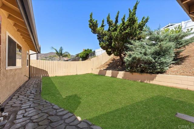This is to show how the house would look like with grass.