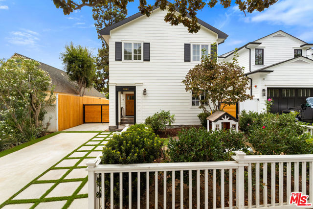 1043 Hartzell Street Pacific Palisades, California This newly renovated and landscaped home sits on the Alphabet Streets, one of the most desired neighborhoods of the Palisades. This stylish modern farmhouse has an open and inviting floor plan and consists of 4 bedrooms and 3 bathrooms in a spacious 3,017sq.ft. of living space. Beautiful new French light oak floors throughout, the gourmet kitchen showcases new stainless-steel appliances, gorgeous new quartz countertops, custom cabinetry and a large walk-in pantry. The house has a cozy breakfast nook along with a formal dining area next to the grand room. Also on the main level is a private guest en-suite which can be used as an office.The family room has oversized French patio doors that provide generous natural lighting and open to a private backyard with brand new 8 ft fencing. The upper-level includes 2 additional bedrooms with a Jack and Jill bathroom, along with a newly remodeled master suite with a large walk-in closet and a brand new oversized and inviting standalone tub. This house is move-in ready and ideally located in the Alphabet Streets: you are within short distance to the famed Caruso Palisades Village for shopping and fine dining, hiking trails, parks, and just a 5 minutes drive to the best beaches on the westside.
