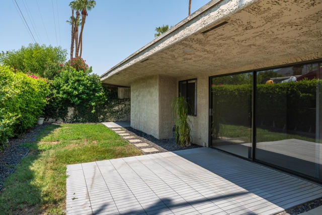 Slider to Living Area