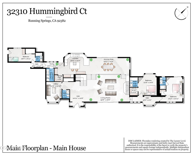 32310 Hummingbird Court, Running Springs, California 92382, 10 Bedrooms Bedrooms, ,12 BathroomsBathrooms,Single Family Residence,For Sale,Hummingbird,225000806