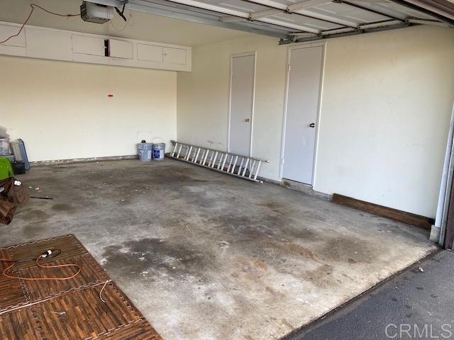 1 Space plus storage in shared garage