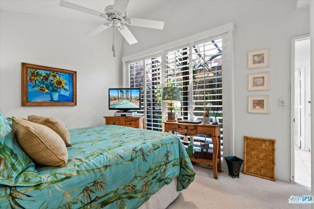 Second bedroom overlooks the atrium