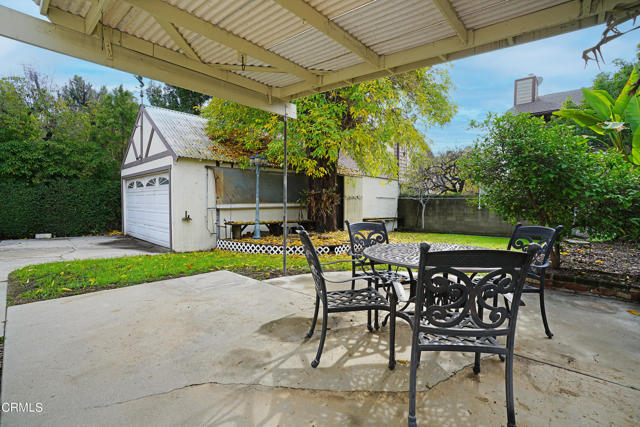 Pasadena Home for Sale-patio