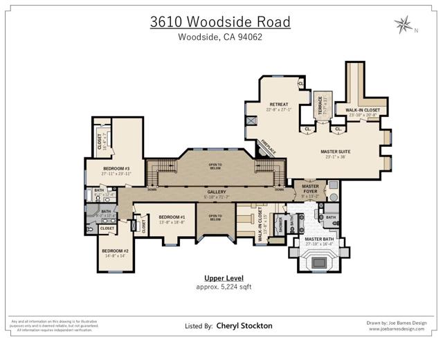 Image 54 of 57 For 3610 Woodside Road