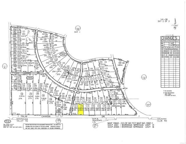 Details for 0 Palm Canyon Dr Lot 282, Borrego Springs, CA 92004