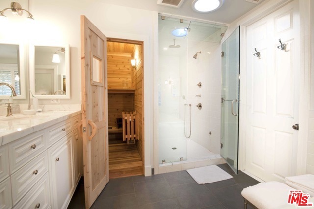 Master Bath with Sauna and Shower