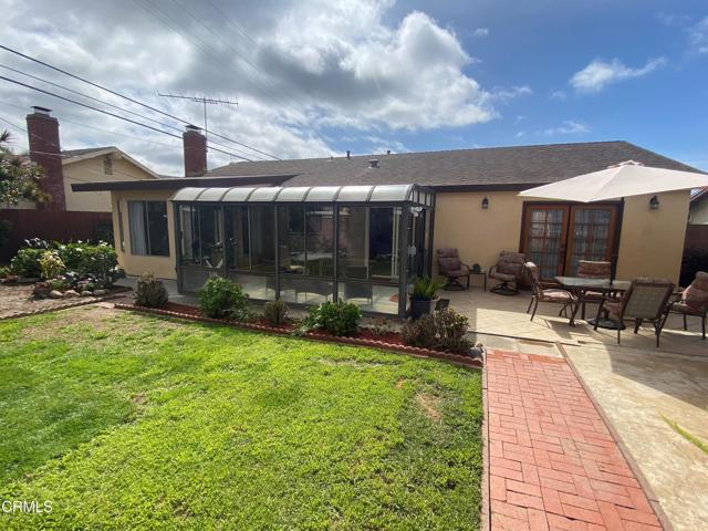 Back Yard and Sun Room