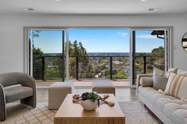 Spectacular sit down views from the Living Room