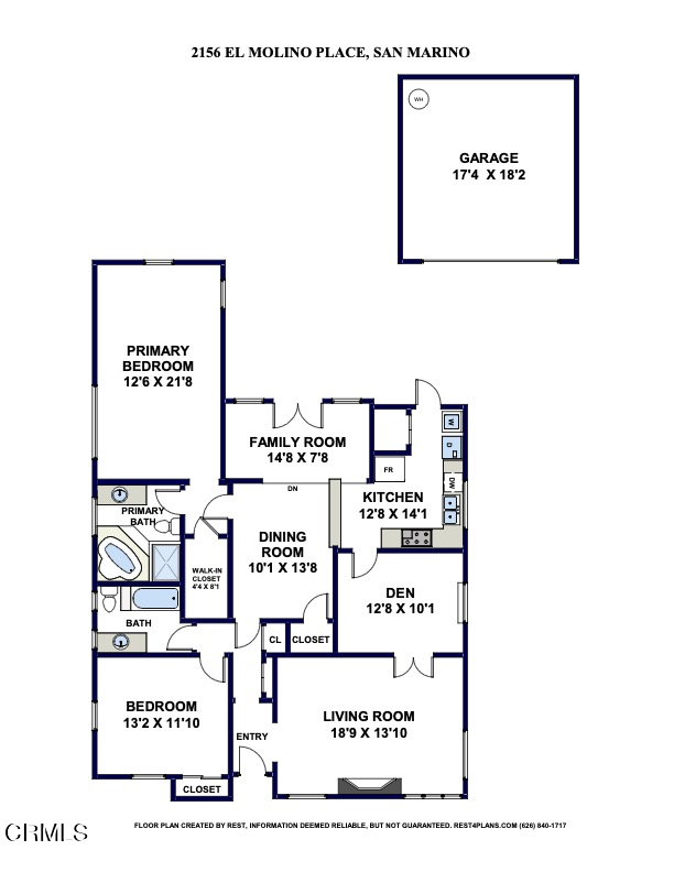 Detail Gallery Image 45 of 45 For 2156 El Molino Pl, San Marino,  CA 91108 - 3 Beds | 2 Baths