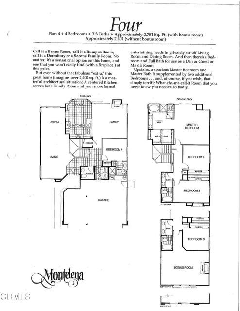 Montelena Plan 4