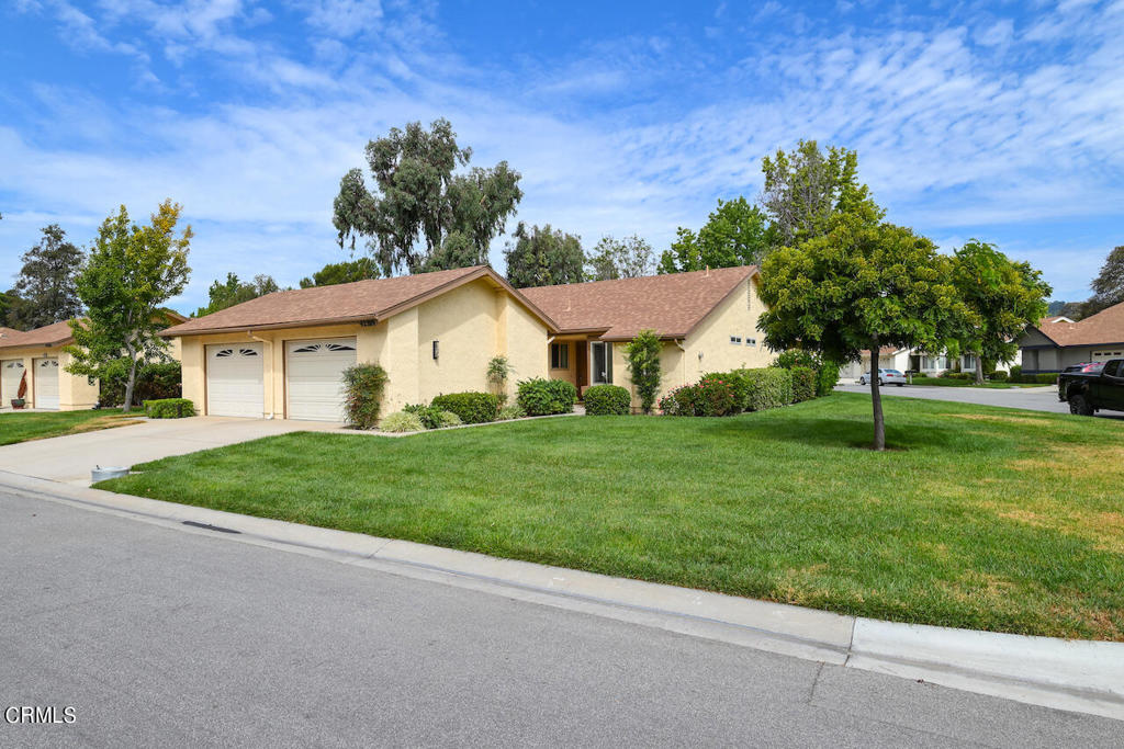 42209 Village 42 Camarillo, California Beautiful Capri model home sitting a nice green belt in the front and back yard!! Come and see this updated unit in a great location. This home features two bedrooms and two bathrooms, a living room/dining room area that overlooks the patio and lots of green grass. The home is freshly painted and includes newer windows and a newer HVAC unit. The home is clean and has been well-maintained. The kitchen has newer appliances and upgraded counters and lighting! The kitchen has room for a dine in area and there is direct access from the kitchen to the garage. The outdoor space is great at this house. You get some Mountain View's in the front and in the back you have an awesome covered patio that has tile on it and a nice vinyl fence around it. You look out over a great green belt right there. If you like to entertain there is plenty of street parking in your corner lot location! Come and see this one quickly as it won't last long!