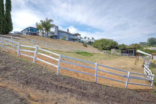 Horse pasture below 1st home.