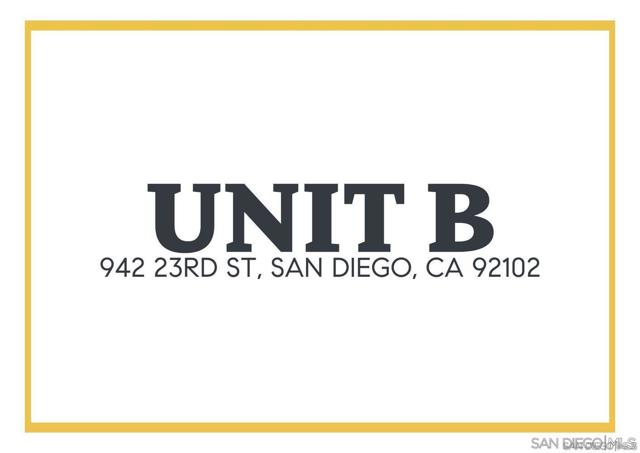 942 23rd St, San Diego, California 92102, ,Commercial Sale,For Sale,23rd St,240015742SD