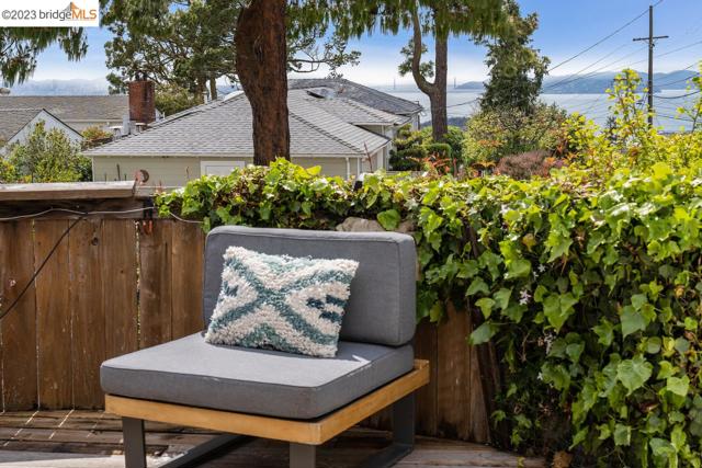 Golden Gate views from the front deck.