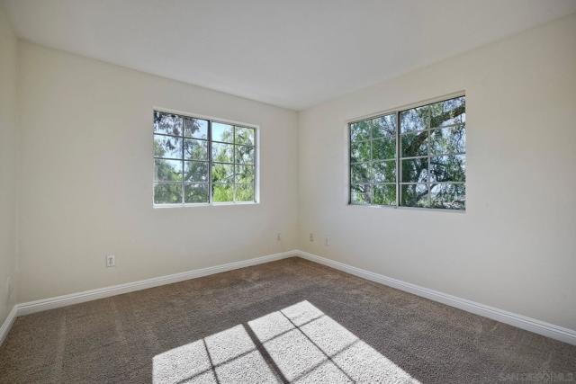 Secondary bedroom adjacent to hall bath