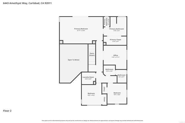 Detail Gallery Image 44 of 44 For 6443 Amethyst Way, Carlsbad,  CA 92011 - 4 Beds | 2/1 Baths