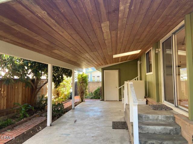 Lovely Covered Patio