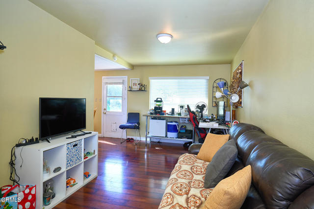 Rear house- living room