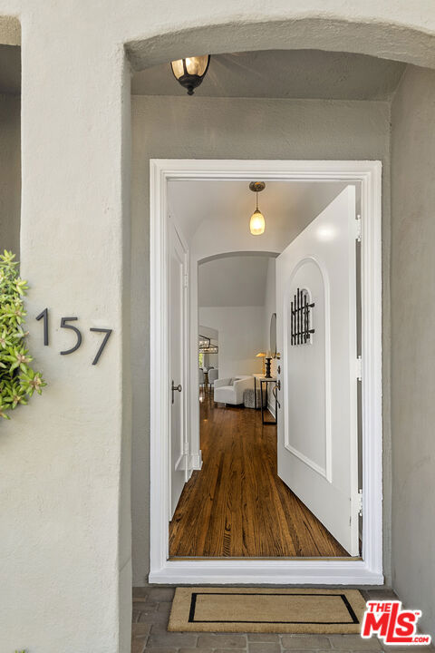 Enclosed Porch and Formal entry