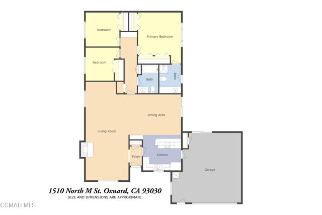 Floor plan Oxnard M st