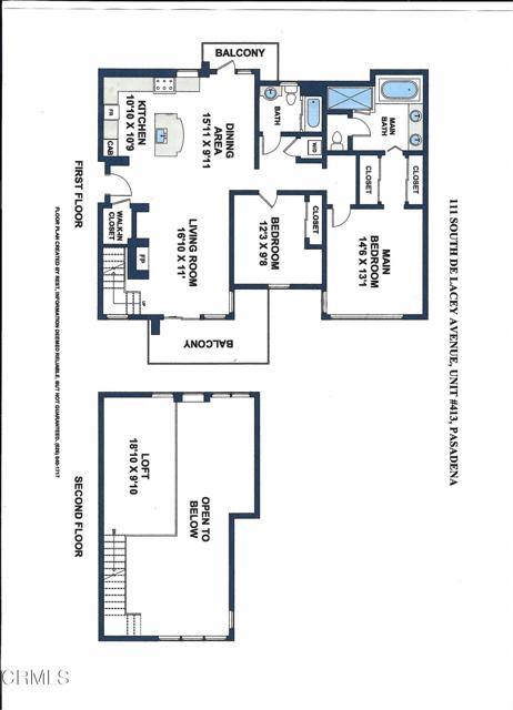 unit 413 Floor Plan