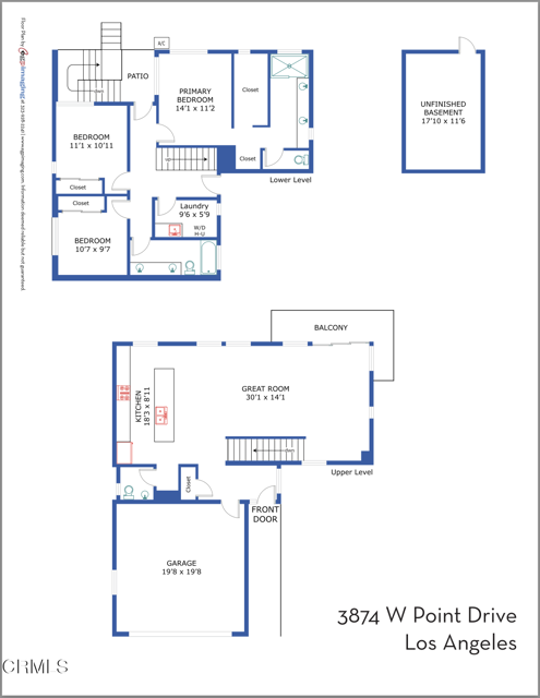 3874 W Point Drive, Los Angeles CA: https://media.crmls.org/mediaz/7eb26388-84e6-4160-972d-0198caac1cf8.png