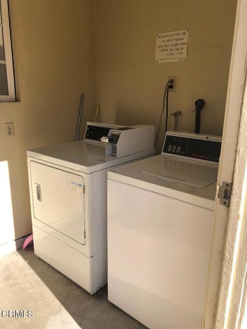 3rd st Laundry area