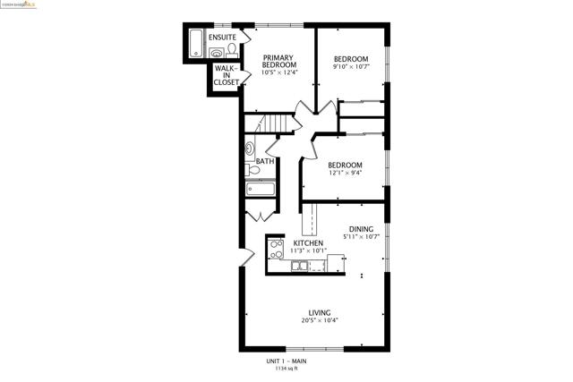 Unit 1 floorplan