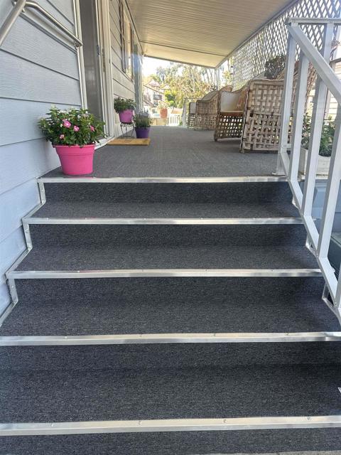 New Patio Carpet