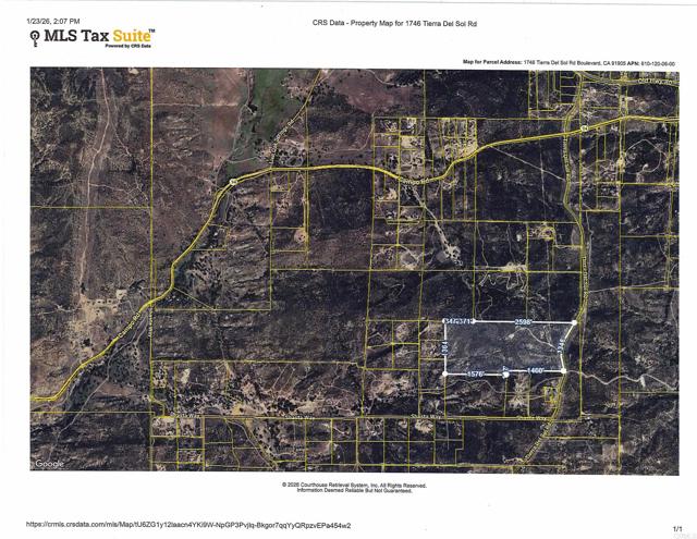 Detail Gallery Image 13 of 13 For 1746 Tierra Del Sol Rd, Boulevard,  CA 91905 - – Beds | – Baths