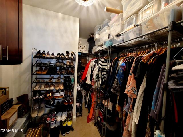 Large walkin closet