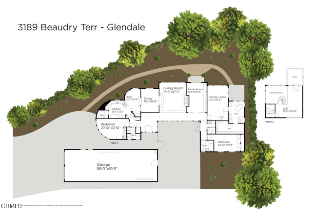Detail Gallery Image 70 of 70 For 3189 Beaudry Ter, Glendale,  CA 91208 - 3 Beds | 3 Baths