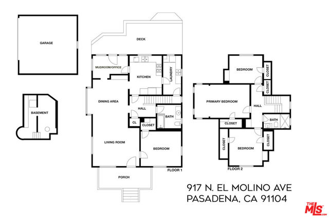917 El Molino Avenue, Pasadena, California 91104, 4 Bedrooms Bedrooms, ,2 BathroomsBathrooms,Single Family Residence,For Sale,El Molino,24399959