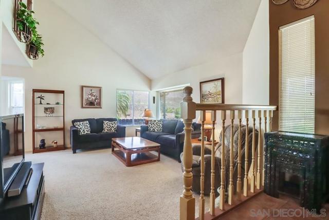 Big living room with loads of natural light!