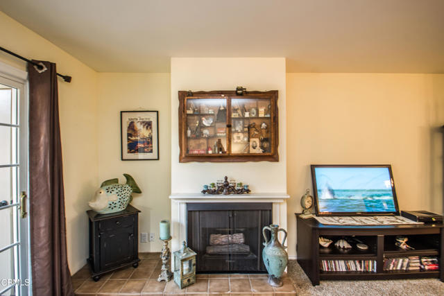 Fireplace in Living Room