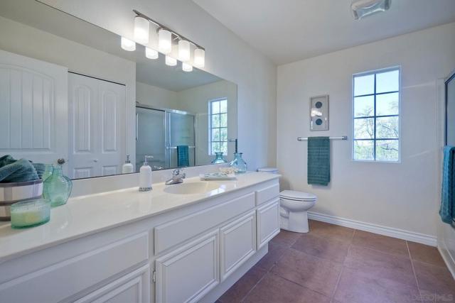 Hall bath with full closet for laundry(not shown)