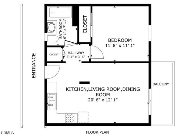 Detail Gallery Image 2 of 37 For 1450 Locust Ave #425,  Long Beach,  CA 90813 - 1 Beds | 1 Baths