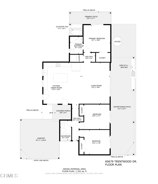 60679 Trentwood Drive, Joshua Tree CA: https://media.crmls.org/mediaz/89cd6b82-8729-480e-94c3-49c40a450d4b.jpg