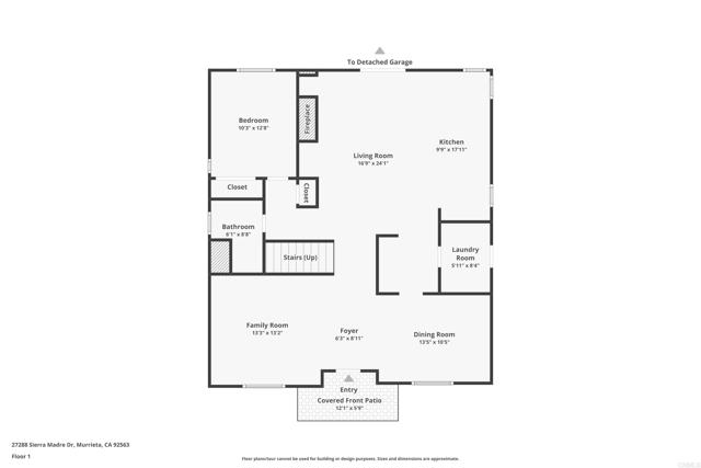 Detail Gallery Image 11 of 48 For 27288 Sierra Madre Dr, Murrieta,  CA 92563 - 4 Beds | 2/1 Baths