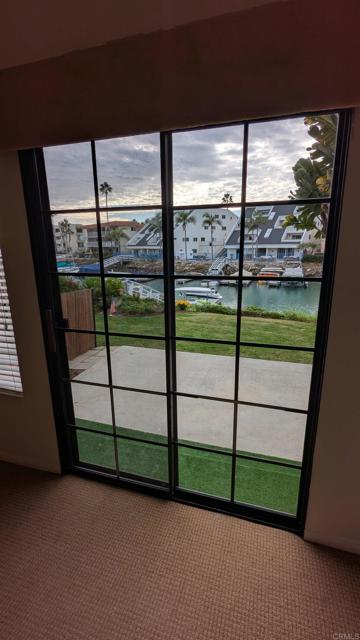 View living room door