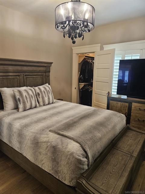 Primary Bedroom with walk-in closet