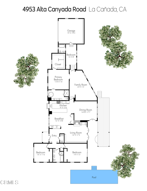 Detail Gallery Image 48 of 48 For 4953 Alta Canyada Rd, La Canada Flintridge,  CA 91011 - 4 Beds | 3/1 Baths