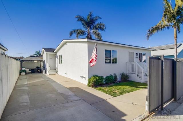 1209 Florence St, Imperial Beach, California 91932, 3 Bedrooms Bedrooms, ,2 BathroomsBathrooms,Single Family Residence,For Sale,Florence St,250020170SD