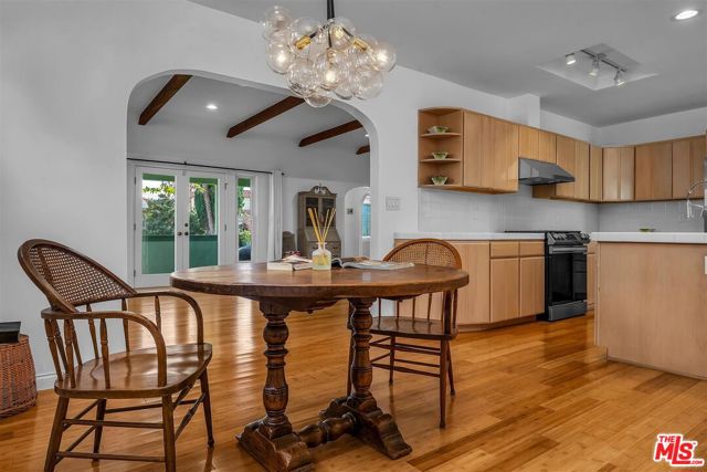 Delightful dining area