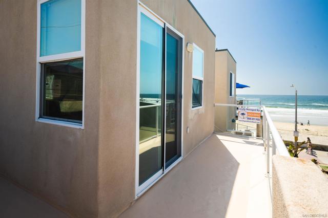 West facing patio off #4 bedroom slider.