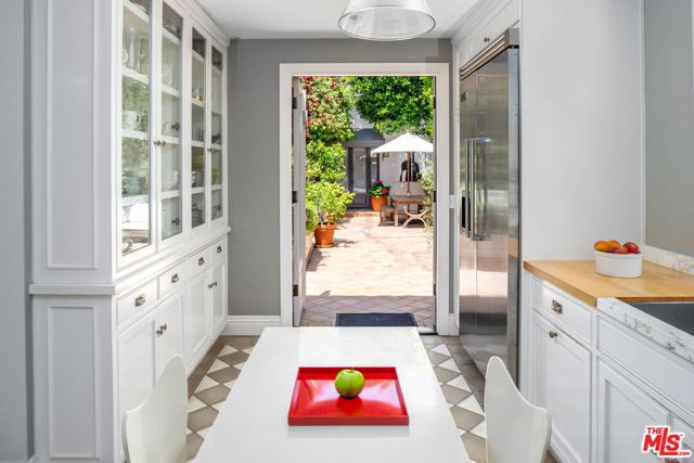 Kitchen View to Backyard