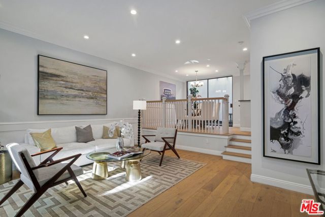 840 20Th Street 10 Santa Monica, California Move in to this completely renovated light filled interior facing, end unit townhouse in the most desirable location just below Montana Ave! Updated throughout and features all new gourmet kitchen, bathrooms, wide plank white oak flooring, closets, AC & ducting, 50 gallon water heater, Nest thermostat, electric panel/most wiring, wainscoting, recessed lights, railings, and crown moldings. The spacious and modern kitchen has all new cabinetry, SS Viking appliances include a 6 Burner stove, hood, fridge, and dishwasher. There is also a wine fridge, quartz counters, and Carrera backsplash. The master suite has two closets, one larger walk-in, a beautifully updated bathroom with large shower and free standing tub, quartz counters and double Kohler sinks. Direct entry from garage level, 2 car side by side parking, bonus storage room, and laundry room w/ large bonus area. A private enclosed roof top deck, a main level patio, and atrium off dining area with outdoor bar counter. This one of a kind unit is in close proximity to award winning SM schools, fine restaurants, shopping, dining, and Douglas Park. Do not miss! Owner is a CA Licensed Realtor.