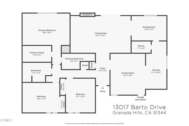 Detail Gallery Image 28 of 28 For 13017 Barto Dr, Granada Hills,  CA 91344 - 3 Beds | 2 Baths