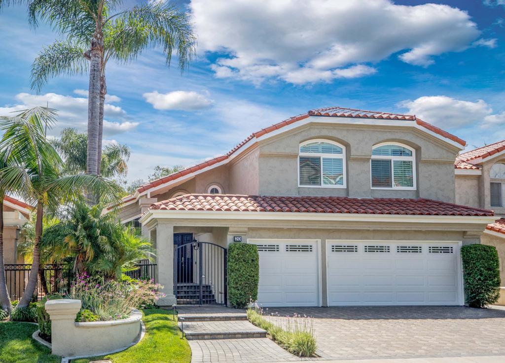 Don't miss this STUNNING HIGHLY UPGRADED HOME located on a very quiet cul-de-sac street in the Prestigious Bel Flores area of Marina Hills. This sophisticated property has been extensively upgraded & maintained....move-in ready. Designer touches include: Double Front Doors, Vaulted Ceilings, Travertine floors, Crown Molding throughout, Encased Windows & Shutters throughout, Newer paint in & out. Family room has large Fireplace with Custom Mantle, great natural light from all large windows. Light & Bright Kitchen offers views of a beautifully landscaped rear yard. Kitchen has newer appliances,: kitchen aid oven, microware, dishwasher, LG Refrigerator, large pantry, etc. The Very Large MBR is expanded with w/bonus office area. The master bath features Italian porcelain tile flooring & large custom walk-in closet. Other bedrooms have ceiling fans, crown molding & custom closet. Newer double pane windows, Upgraded 3- car garage w/epoxy floors & 2 wall storage units & tankless hot water system. Exterior features large elevated lot w/view & custom brick work in driveway, entrance & rear yard areas, ...plus, expanded patio cover with separate BBQ -entertainment area. HOA offers many family activities: tennis/pickle ball, pool,club house, etc. . Nearby Hiking/Biking trails leading to Salt Creek Beach... and just up the hill from the Ritz-Carlton, Waldorf Astoria, charming Laguna Beach, & Dana Point District.(Attachments Don't miss this STUNNING HIGHLY UPGRADED HOME located on a very quiet cul-de-sac street in the Prestigious Bel Flores area of Marina Hills. This sophisticated property has been extensively upgraded & maintained....move-in ready. Designer touches include: Double Front Doors, Vaulted Ceilings, Travertine floors, Crown Molding throughout, Encased Windows & Shutters throughout, Newer paint in & out. Family room has large Fireplace with Custom Mantle, great natural light from all large windows. Light & Bright Kitchen offers views of a beautifully landscaped rear yard. Kitchen has newer appliances,: kitchen aid oven, microware, dishwasher, LG Refrigerator, large pantry, etc. The Very Large MBR is expanded with w/bonus office area. The master bath features Italian porcelain tile flooring & large custom walk-in closet. Other bedrooms have ceiling fans, crown molding & custom closet. Newer double pane windows, Upgraded 3- car garage w/epoxy floors & 2 wall storage units & tankless hot water system. Exterior features large elevated lot w/view & custom brick work in driveway, entrance & rear yard areas, ...plus, expanded patio cover with separate BBQ -entertainment area. HOA offers many family activities: tennis/pickle ball, pool,club house, etc. . Nearby Hiking/Biking trails leading to Salt Creek Beach... and just up the hill from the Ritz-Carlton, Waldorf Astoria, charming Laguna Beach, & Dana Point District.(Attachments