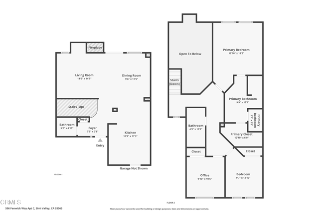Detail Gallery Image 46 of 46 For 596 Fenwick Way #C,  Simi Valley,  CA 93065 - 3 Beds | 2/1 Baths